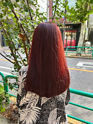 ブリーチなしレッド
