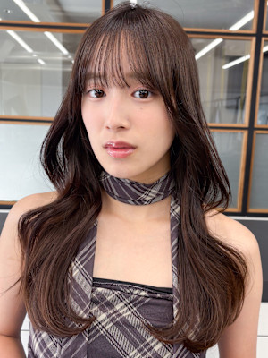 20代30代40代髪質改善カラー韓国ヘアくびれ透明感小顔前髪