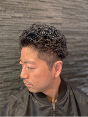 無造作パーマ