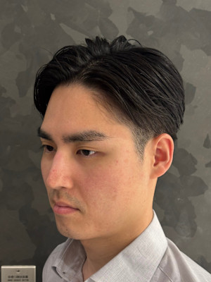 作り込みすぎない、ナチュラルメンズヘア