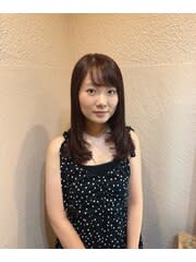 艶めきピンクブラウン× 顔まわりレイヤー