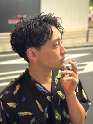 夏のモテ髪メンズパーマ
