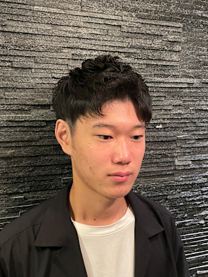 アップバングスタイル