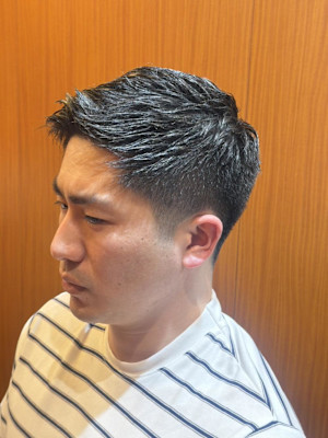 アップバングショート