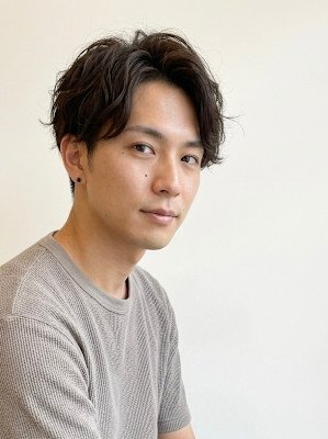 【30代】メンズ×ニュアンスパーマ