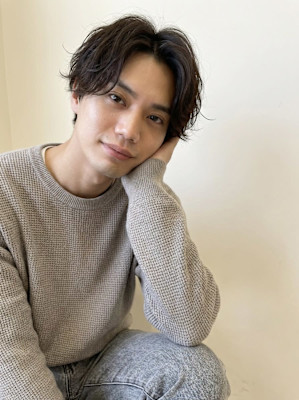 【30代】メンズカット×パーマ