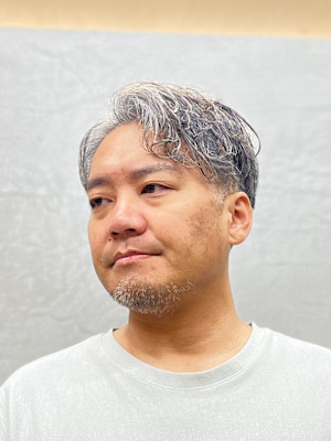 7:3パーマ/白髪/メンズ