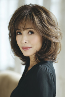 ４０代５０代大人女性◎白髪ぼかしハイライト×ボブ艶髪スタイル