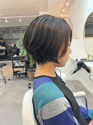 フォルムを褒められるショートボブ！　元重
