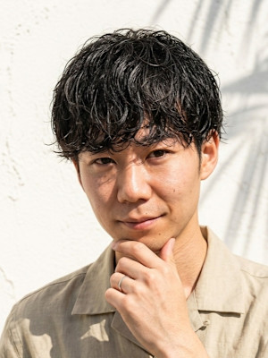 シャドウパーマスタイル