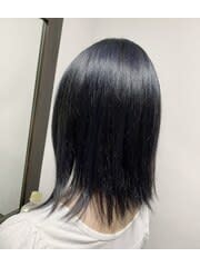 黒染めしたくない方オススメブルーブラックカラー