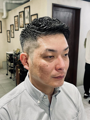 【40代 男性】ビジネスショートカット