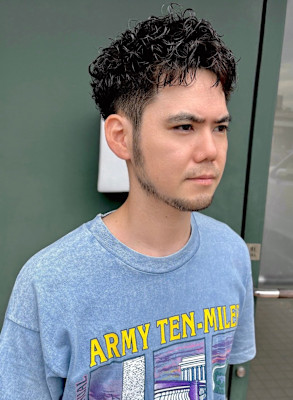 ワイルドかっこいいメンズショート