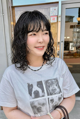 大人パーマデザイン