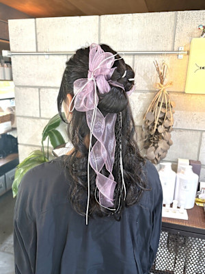 リボンアレンジ