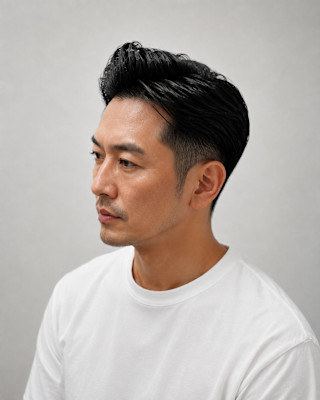 メンズ　ビジネス　7.3ヘア　シェービング　上野　御徒町