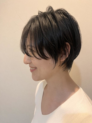 「大人のハンサムショート」[錦糸町 縮毛矯正]