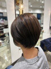 ショート/ショートボブ/丸みショート