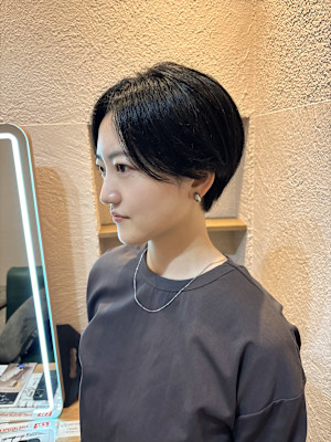 福岡別府 ハンサムショート 大人ショート