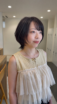 大人のレイヤーボブ