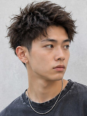 スパイキーショート メンズショート メンズカット