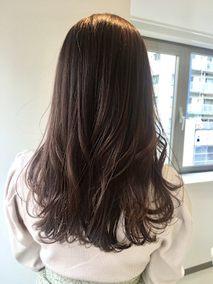 ふるふわコテ巻きパーマ