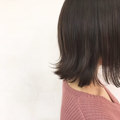 外ハネカジュアルボブ