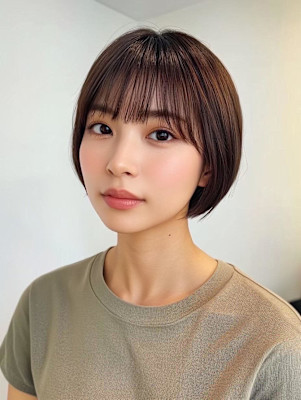 ショートボブ