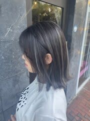 ハイライトたっぷりグレージュ