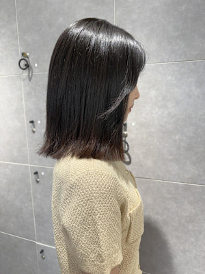 髪質改善ストレート