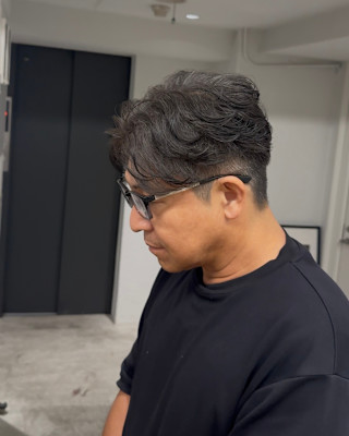 フェザーパーマ/スタイリングしにくいメンズ必見