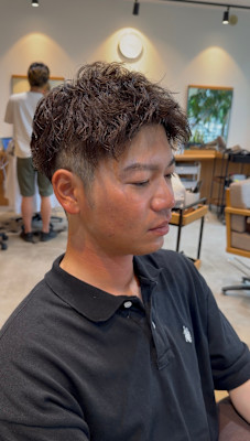 ツイストアップバング