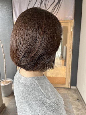 大人可愛い♪上品ボブ
