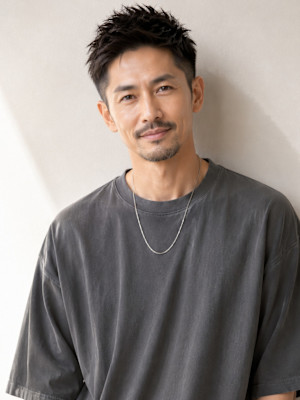 池袋 メンズカット 大人メンズ フェードカット 渋オジ 刈り