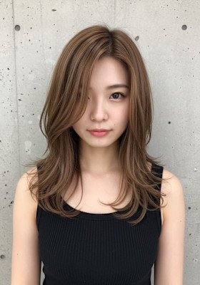 【ivy  】シアーベージュカラー