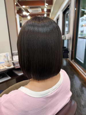 髪質改善ストレート