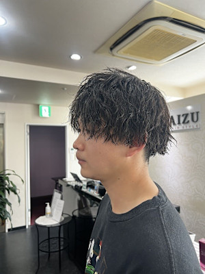 メンズパーマスタイル