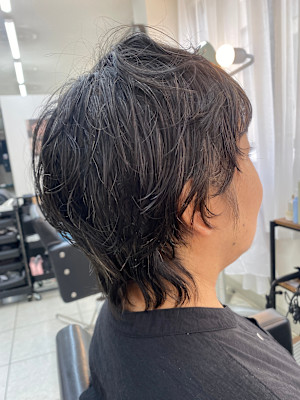 大人ショートウルフ