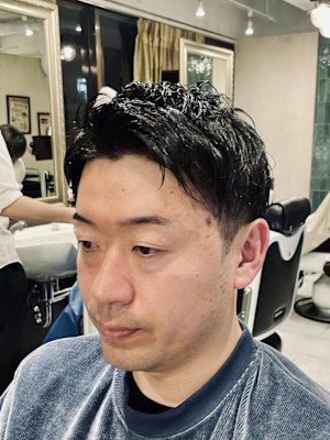 【40代 男性】ビジネスツーブロック