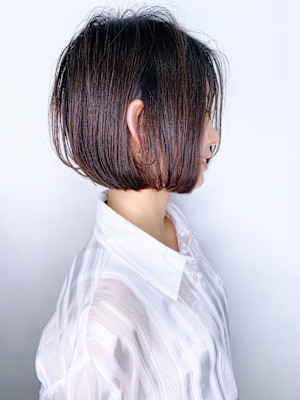 大人可愛いフェミニンボブ！