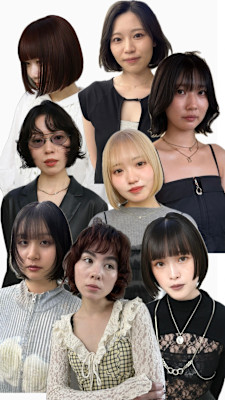ステップボーンカット/ボブ/レイヤーボブ/表参道