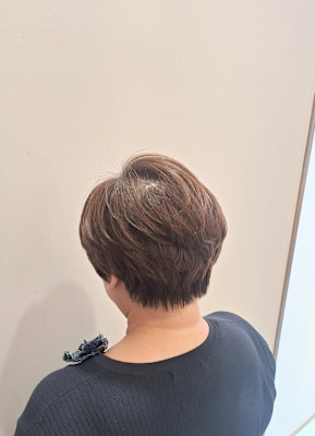 大人女性ショートカットスタイル