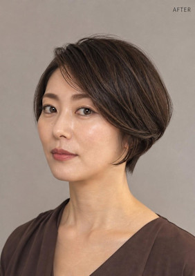 ハンサムショート大人ショートヘアショートボブ