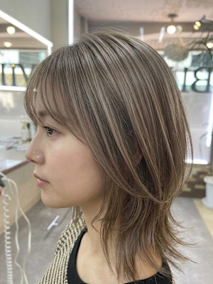 透明感が可愛いおすすめダブルカラー