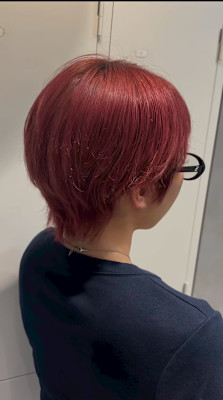 ブリーチハイトーンピンクアッシュミニボブ×20代30代可愛い