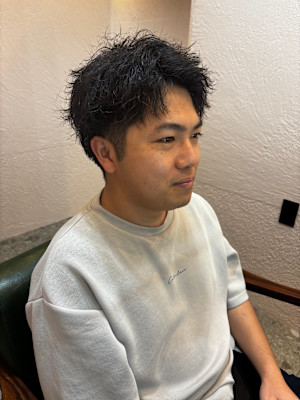メンズパーマ ツイスパ メンズカット