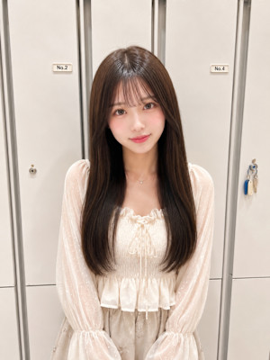 【伊勢原】イルミナカラー+髪質改善で叶える透明感オリーブ