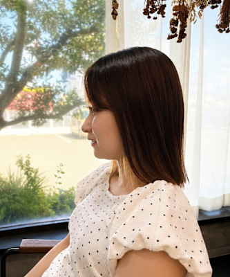 ナチュラルインナーカラーボブ/20代30代40代