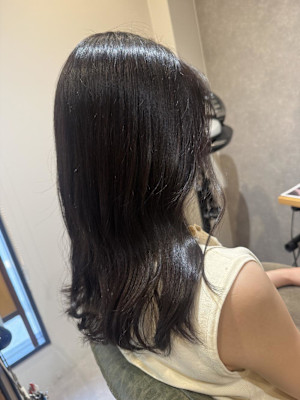 地毛風グレージュカラー