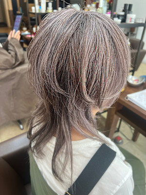 ロングウルフスタイル